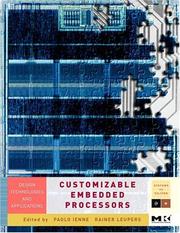 Customizable embedded processors : design technologies and applications
