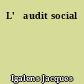 L'	audit social
