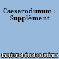 Caesarodunum : Supplément