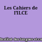 Les Cahiers de l'ILCE