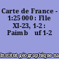 Carte de France - 1:25 000 : Flle XI-23, 1-2 : Paimbœuf 1-2