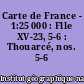 Carte de France - 1:25 000 : Flle XV-23, 5-6 : Thouarcé, nos. 5-6