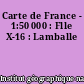 Carte de France - 1:50 000 : Flle X-16 : Lamballe