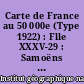 Carte de France au 50 000e (Type 1922) : Flle XXXV-29 : Samoëns - Pas de Morgins