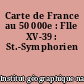 Carte de France au 50 000e : Flle XV-39 : St.-Symphorien