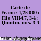 Carte de France_1/25 000 : Flle VIII-17, 3-4 : Quintin, nos. 3-4