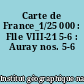 Carte de France_1/25 000 : Flle VIII-21 5-6 : Auray nos. 5-6
