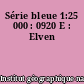 Série bleue 1:25 000 : 0920 E : Elven