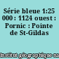 Série bleue 1:25 000 : 1124 ouest : Pornic : Pointe de St-Gildas