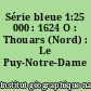 Série bleue 1:25 000 : 1624 O : Thouars (Nord) : Le Puy-Notre-Dame