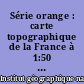 Série orange : carte topographique de la France à 1:50 000 : 0319 : Pointe du Raz