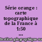 Série orange : carte topographique de la France à 1:50 000 : 2347 : Quillan