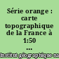 Série orange : carte topographique de la France à 1:50 000 : 2624 : St-Saulge