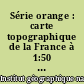 Série orange : carte topographique de la France à 1:50 000 : 2723 : Corbigny