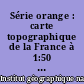 Série orange : carte topographique de la France à 1:50 000 : 3440 : La Javie