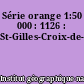 Série orange 1:50 000 : 1126 : St-Gilles-Croix-de-Vie
