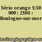 Série orange 1:50 000 : 2104 : Boulogne-sur-mer