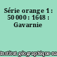 Série orange 1 : 50 000 : 1648 : Gavarnie