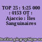 TOP 25 : 1:25 000 : 4153 OT : Ajaccio : Îles Sanguinaires