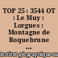 TOP 25 : 3544 OT : Le Muy : Lorgues : Montagne de Roquebrune : Massif des Maures
