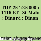 TOP 25 1:25 000 : 1116 ET : St-Malo : Dinard : Dinan