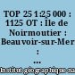TOP 25 1:25 000 : 1125 OT : Île de Noirmoutier : Beauvoir-sur-Mer : Bourgneuf-en-Retz : marais breton
