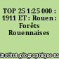 TOP 25 1:25 000 : 1911 ET : Rouen : Forêts Rouennaises