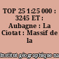 TOP 25 1:25 000 : 3245 ET : Aubagne : La Ciotat : Massif de la Ste-Baume