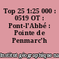 Top 25 1:25 000 : 0519 OT : Pont-l'Abbé : Pointe de Penmarc'h
