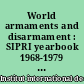 World armaments and disarmament : SIPRI yearbook 1968-1979 : cumulative index