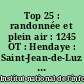 Top 25 : randonnée et plein air : 1245 OT : Hendaye : Saint-Jean-de-Luz : Côte d'Argent