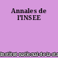 Annales de l'INSEE