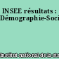 INSEE résultats : Démographie-Société