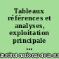 Tableaux références et analyses, exploitation principale : 44 : Loire-Atlantique