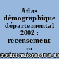 Atlas démographique départemental 2002 : recensement 1999 : 56 : Morbihan