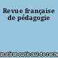 Revue française de pédagogie
