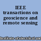IEEE transactions on geoscience and remote sensing