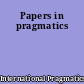 Papers in pragmatics