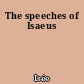 The speeches of Isaeus