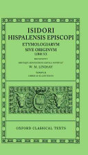 Etymologiarum sive originum : 2 : Libros XI-XX continens