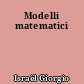 Modelli matematici
