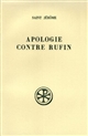 Apologie contre Rufin