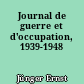 Journal de guerre et d'occupation, 1939-1948