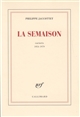 La Semaison : carnets 1954-1979