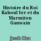 Histoire du Roi Kaboul 1er et du Marmiton Gauwain