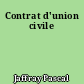 Contrat d'union civile
