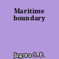 Maritime boundary