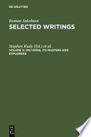 Selected writings : 5 : On verse, its masters and explorers