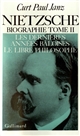 Nietzsche biographie : Tome II : Les dernières années bâloises, le libre philosophe