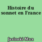 Histoire du sonnet en France